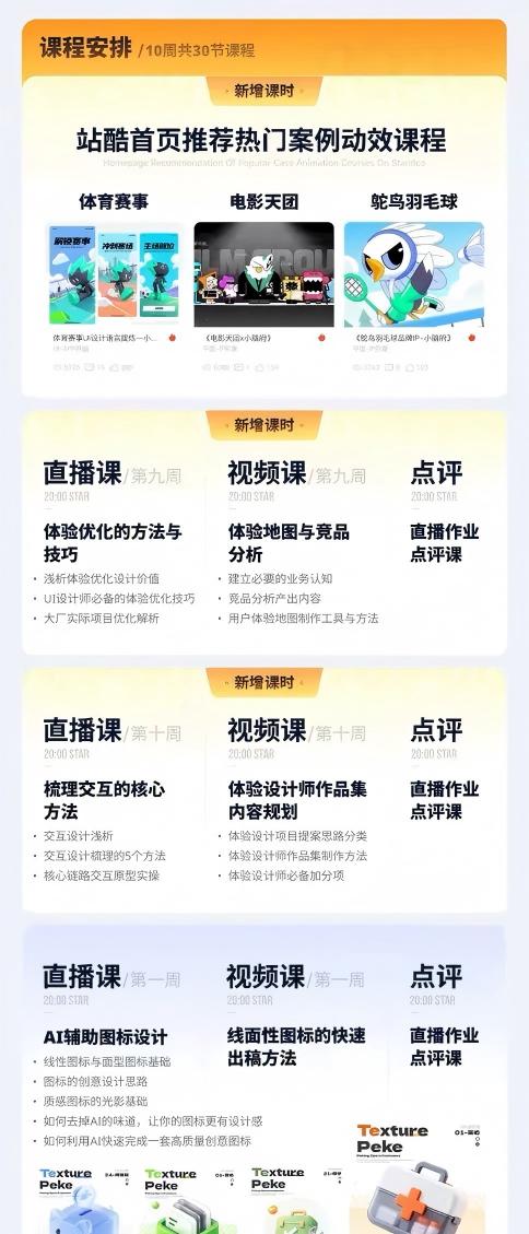 AI+UI系统实战课：十周完整教学｜图标IP运营视觉｜笔试作品集交互动效全套落地教程插图1