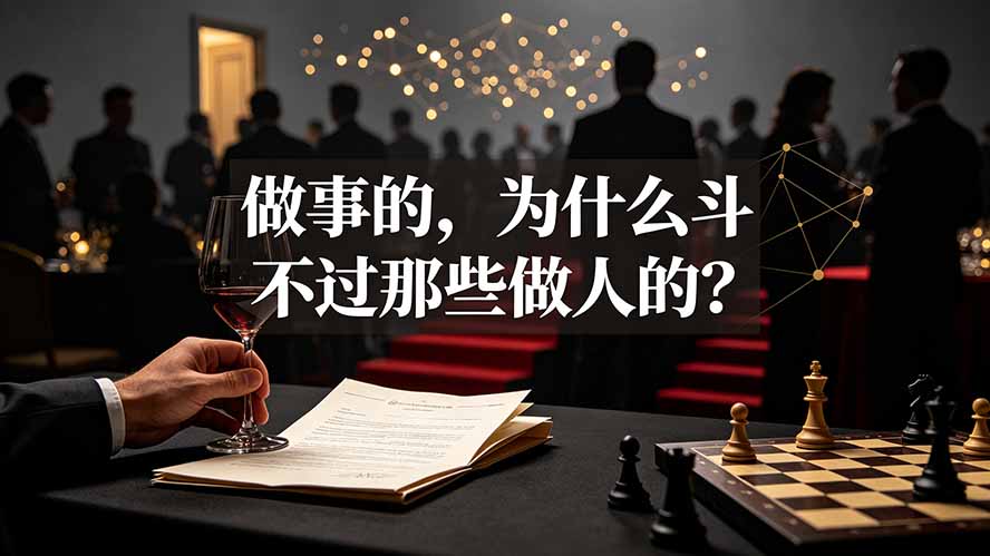 付费文章：做事的，为什么斗不过那些做人的？插图